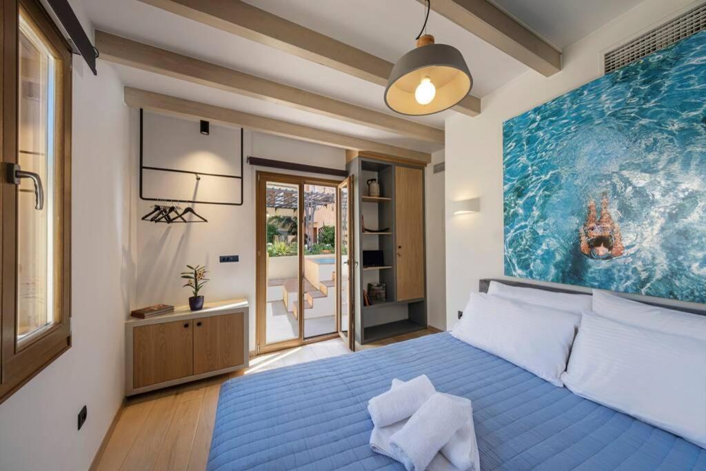 Willa Casa Eva With Outdoor Heated Jacuzzi And Hamam Chania  Zewnętrze zdjęcie